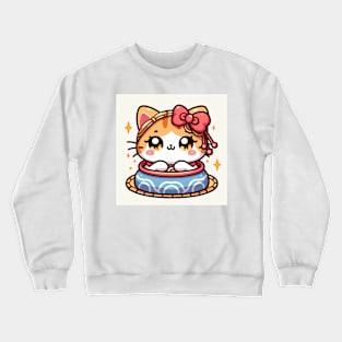 Cute little Kitten Crewneck Sweatshirt